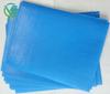 Folding flexibility shot of blue waterproof woven fabric, crack-proof for cutting & wrapping pool curved corners