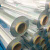Standard household and commercial aluminum foil roll, ready for retail or bulk purchase.