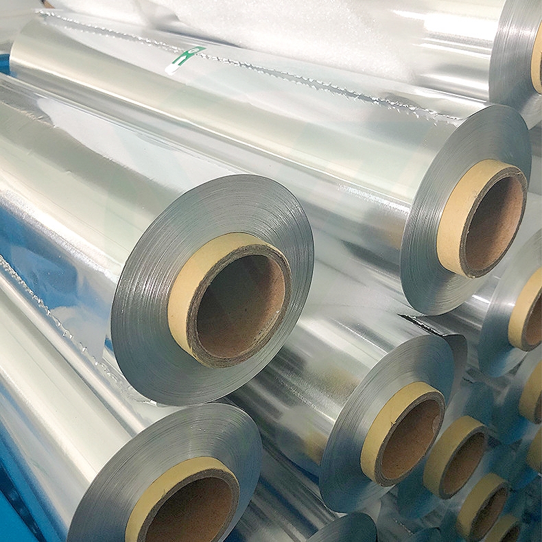 Standard household and commercial aluminum foil roll, ready for retail or bulk purchase.