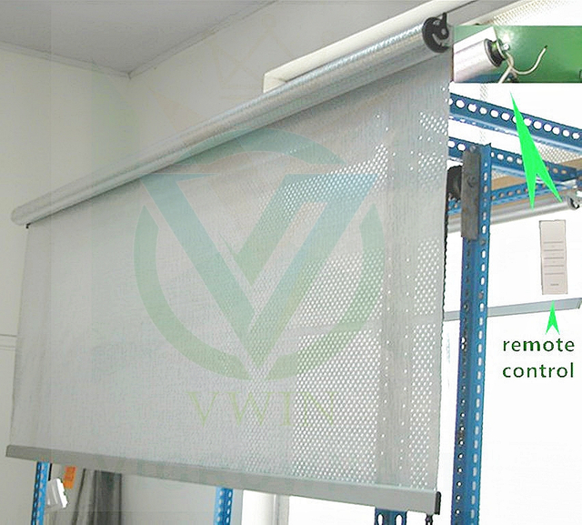 Durable Electric Ventilated Automatic Venting Night Blind for Freezers