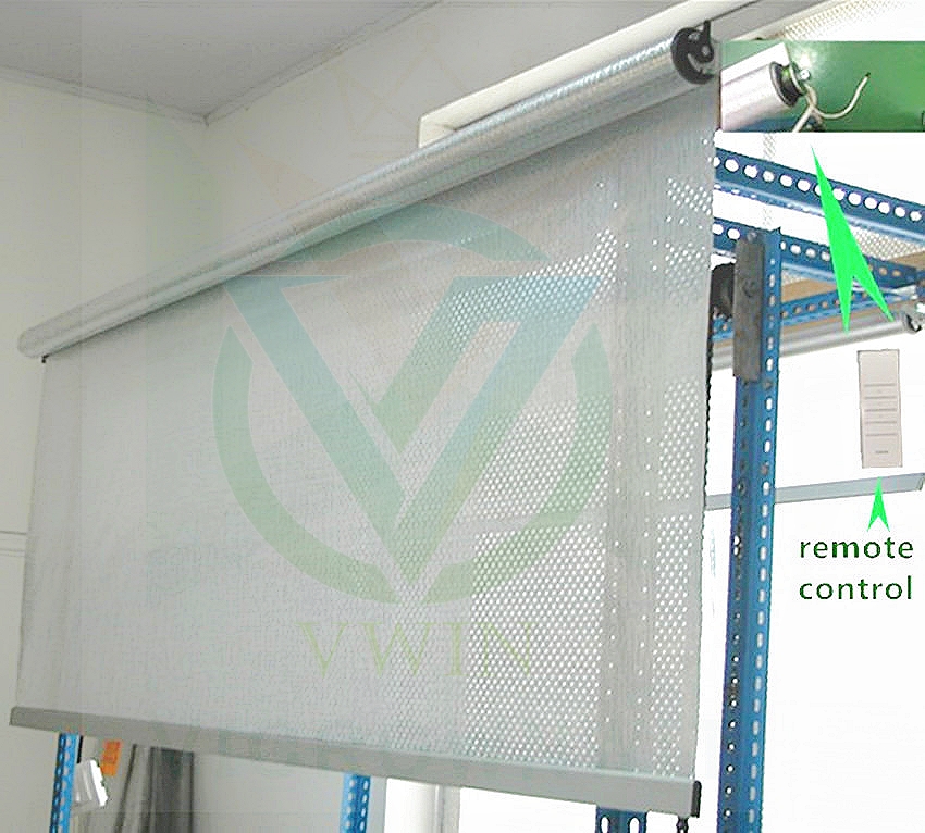 Durable Electric Ventilated Automatic Venting Night Blind for Freezers