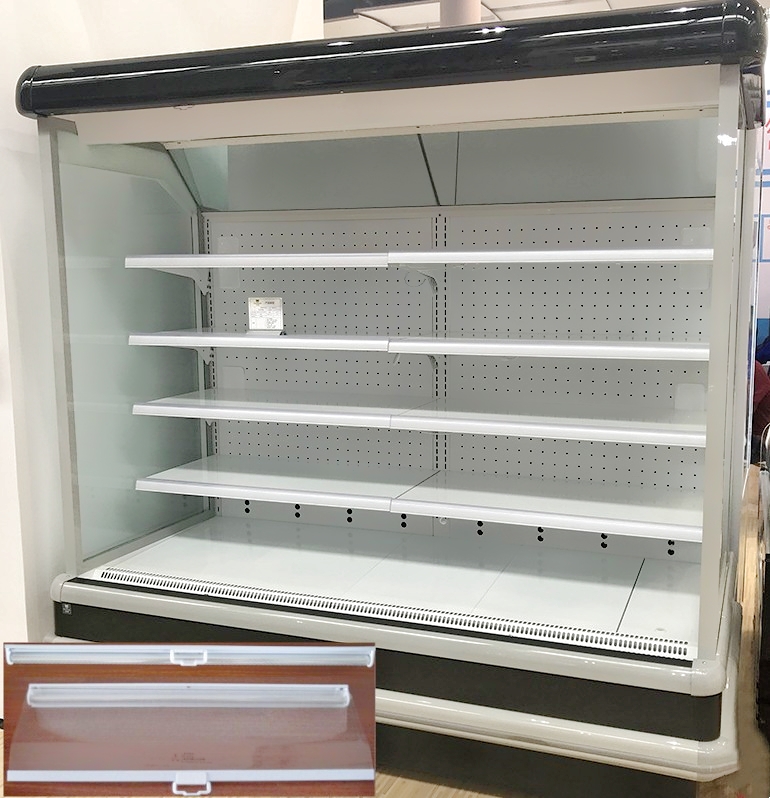 Easy Clean Washable Solid Night Blind for Bakery and Deli Counters