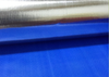 Flat dark blue laminated foil, long anti-age barrier for interior & exterior walls