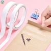 Desktop craft application photo, easy-tear white double sided tape for DIY card & handmade project residue-free sticking