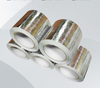 Two-size combo of MPET foil scrim tape, fits all width vapor seams for general building insulation sealing