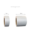 Wide & narrow two-size white woven tape comparison, universal for different tonnage bulk bag seam repair & full sealing