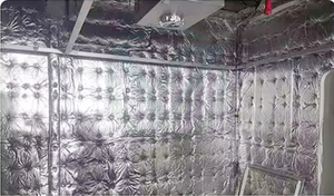 Main image of heavy-duty aluminum foil fiberglass cloth for ship noise reduction & acoustic insulation