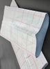 Grid printed foil fiberglass cloth, printable logo for exterior insulation board vacuum packing