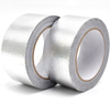 Stacked multi-size fiberglass foil tape rolls, strong adhesive high temp resistant for all diameter industrial pipes