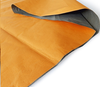 Flat texture shot of kraft paper surface, matte printable & light-block outer layer for mattress packaging