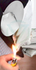 Flame retardancy & fire resistance combustion test of fireproof aluminum foil fiberglass mesh