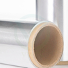 Close-up of large industrial aluminum foil roll, representing raw material supply and mass production capability.