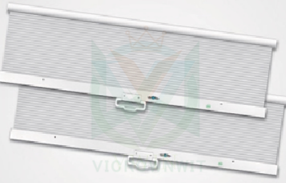 White Night Curtain – Aluminum + PET Material
