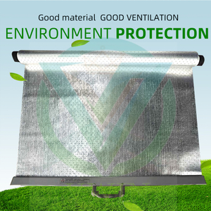 Anti-moist Perforated Night Curtains for Vertical Freezer To Save Energy
