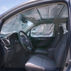 Car interior with MPET reflective sunshade, UV-proof solar reflecting heat insulation pad