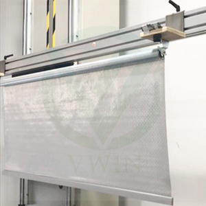Customized perforated automatic night curtain for beverage refrigeration equipment, breathable roller blind