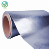Double-faced UV resistant polymer weave laminate aluminum foil for metal structure roof insulation