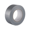 Silver grey cloth tape single roll shot, matte oil-proof for household central air duct crack repair & general ventilation sealing