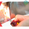 Main shot of FSK fireproof reinforced tri-ways aluminum foil tape with solvent-based acrylic adhesive, flame retardant seal for HVAC & roof insulation vapor barrier