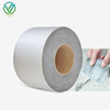 Main shot of waterproof butyl aluminum foil tape for house repair, high stick butyl adhesive for roof, wall & pipe crack leak repair
