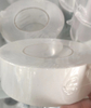 Wide full roll white PP scrim tape shot with release liner, easy peel for full-surface large panel coverage