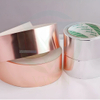 Display of multi-color optional fiberglass aluminum foil composite rolls, moisture & rust resistant packaging material for chemical machinery