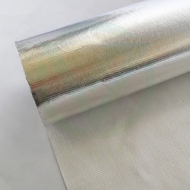 Main product image of premium fire-retardant fiberglass cloth laminated aluminum foil for fire protection wrapping systems