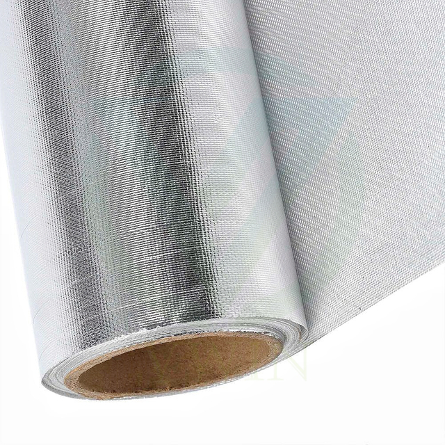 Main image of high-strength aluminum foil fiberglass cloth for marine boat acoustic insulation
