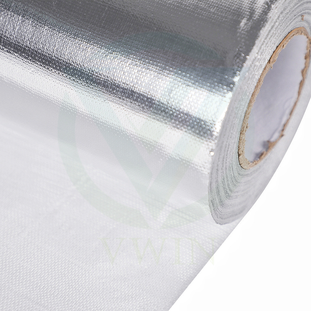 Main image of flame-retardant aluminum foil fiberglass cloth for rocket thermal insulation