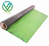 Main image of printed green-black double-sided laminated woven fabric, anti-slip green side & black light barrier for roof anti-slip underlay
