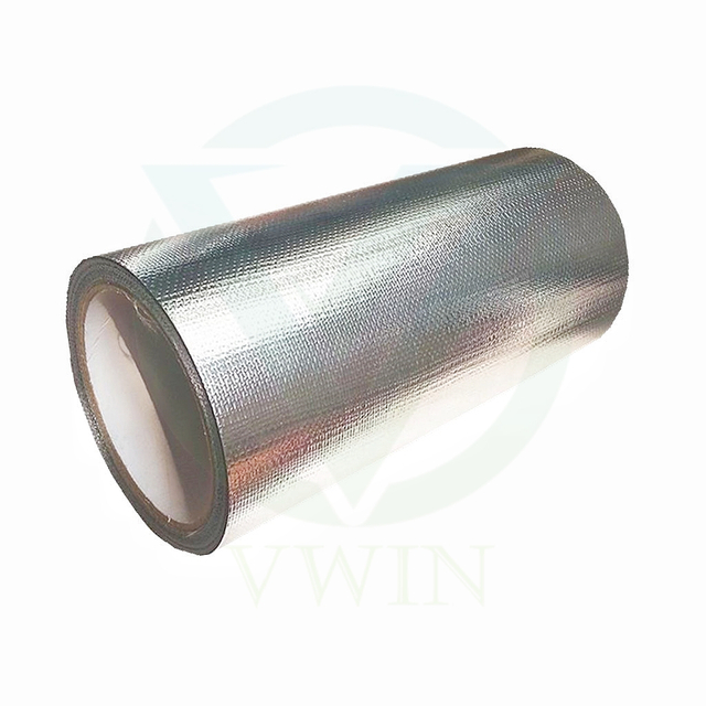 Main image of moisture-proof aluminum foil fiberglass cloth for train acoustic insulation