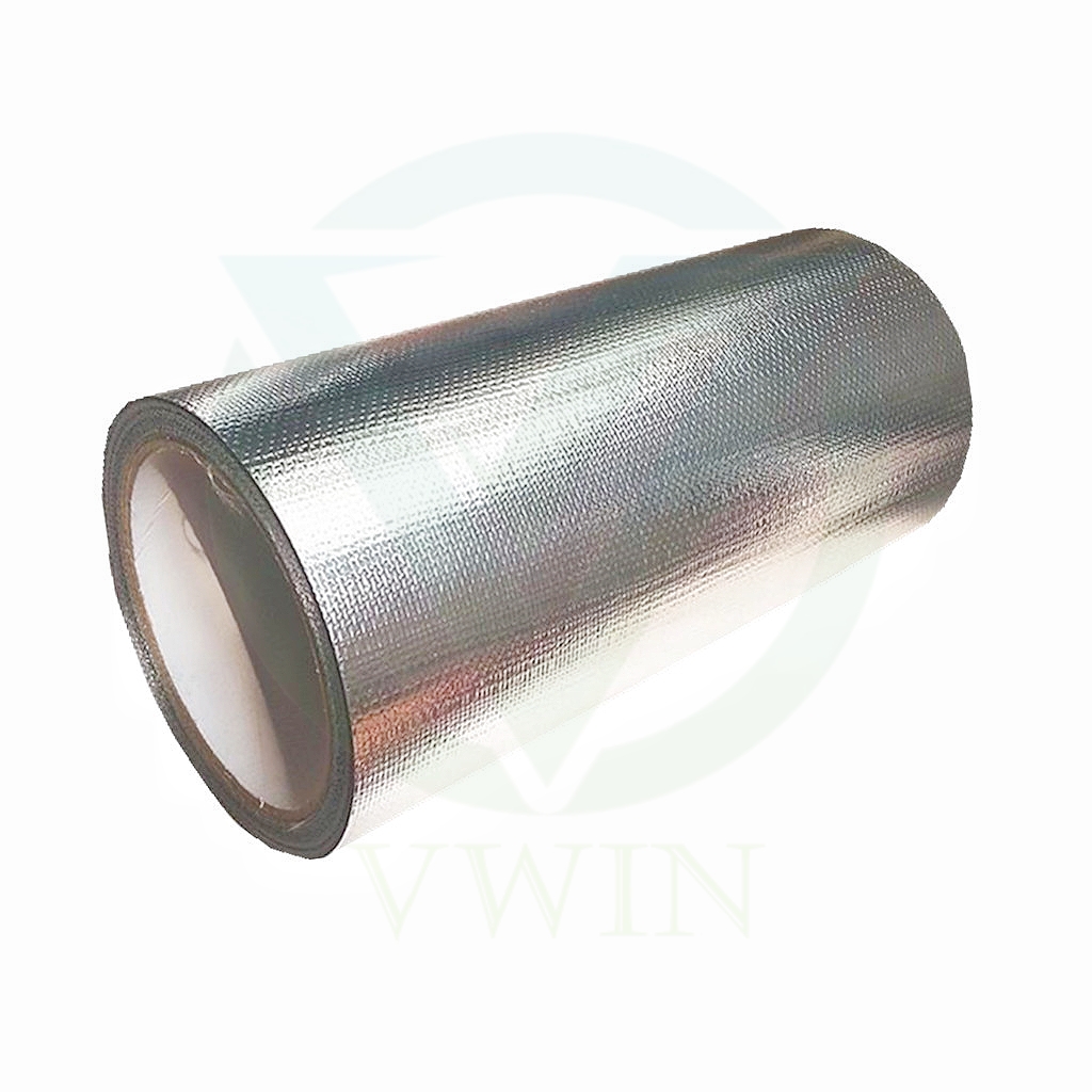 Main image of moisture-proof aluminum foil fiberglass cloth for train acoustic insulation