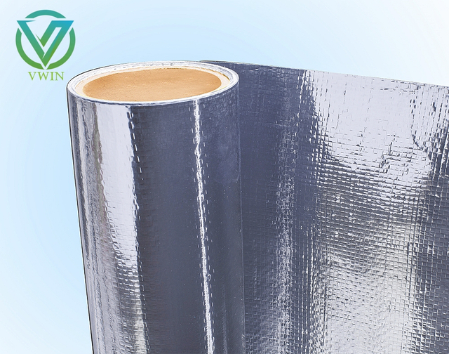 Main image of lightproof laminated aluminum film woven fabric, full light-blocking temperature control roll for agricultural greenhouse covering shading