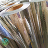 Main image of punctured MPET film laminated woven fabric, micro-hole moisture vent thermal reflective roll for multi-layer thermal blanket outer facing