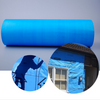 Blue outer double foil woven roll, weather & abrasion resistant for factory & warehouse insulation
