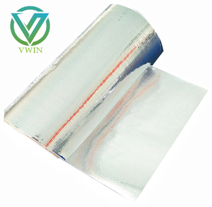 Duplex fire resistant aluminum foil weave cloth for poultry farm house thermal & moisture insulation