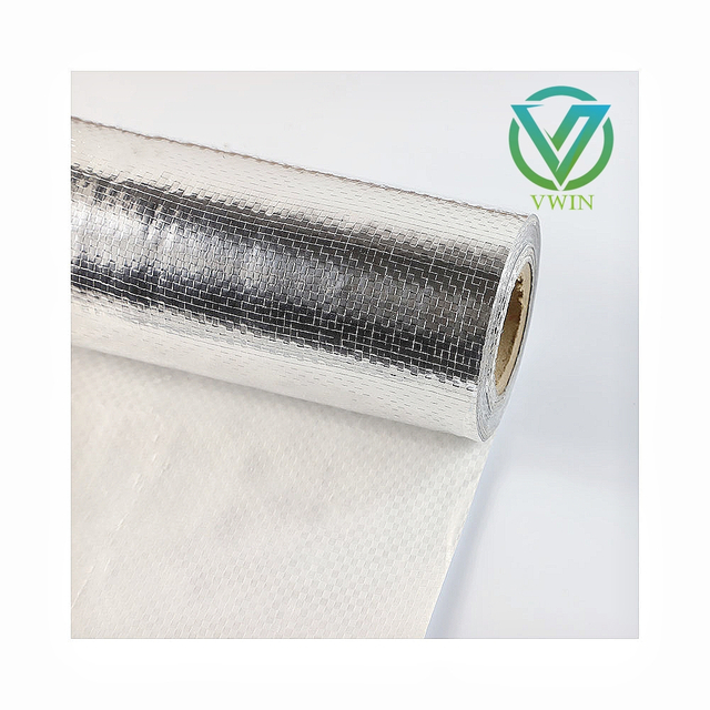 Aluminum foil laminated woven fabric for EPE foam lamination insulation