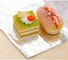 Aluminum foil paper used as a liner for cupcakes and desserts, showcasing food-grade safety and baking applications.