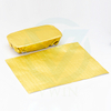 Unrolled gold square aluminum foil sheets, suitable for restaurant BBQ and home baking