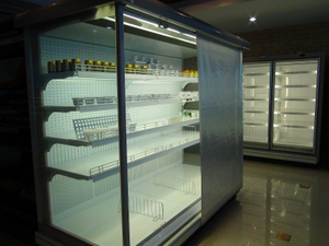 Easy Installation Automatic Breathable Night Screen for Existing Ice Box