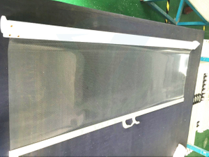 Ventilated Semi-Automatic Plastic Night Cover for Large Supermarket Refrigerator Aisles