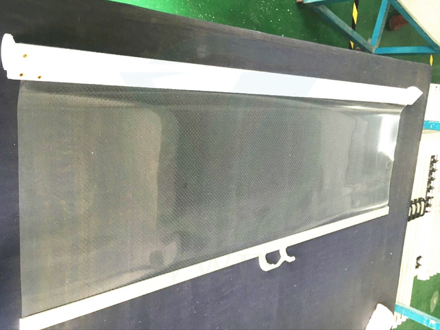 Ventilated Semi-Automatic Plastic Night Cover for Large Supermarket Refrigerator Aisles