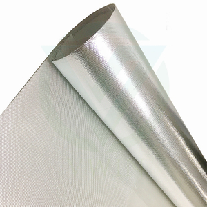Fire Resistant Fiberglass Fabric Laminated Aluminum Foil for External Wall Insulation
