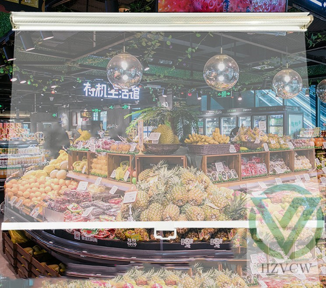 Heavy Duty Tear Resistant Non-perforated Vinyl Night Cover for Retail Stores