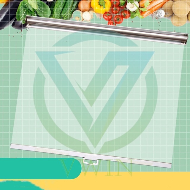 Crystal-Clear Scratch-Resistant No-Punch Plastic Night Curtain for Grocery Store Open Coolers