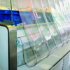 Lightweight Plastic Transparent Night Cover Strip for Ice Chest