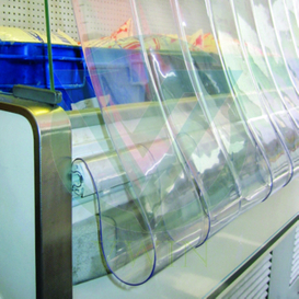 Lightweight Plastic Transparent Night Cover Strip for Ice Chest