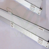 Installation track detail of automatic no‑punch aluminum‑plastic composite night cover for display case