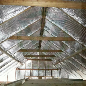 Easy installation PET PE laminated EPE foam aluminum foil for attic thermal insulation