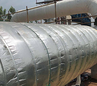 tear-resistant VMPET woven fabric to wrap oil storage tank pipelines for moisture and rust prevention.png